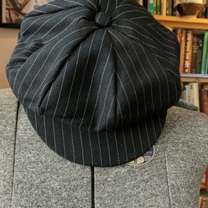 Pin striped hat